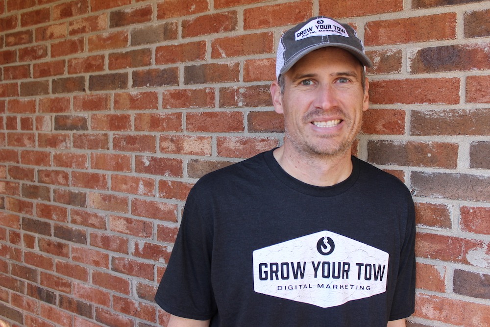 Ryan Ryan, the owner of Grow Your Tow digital marketing